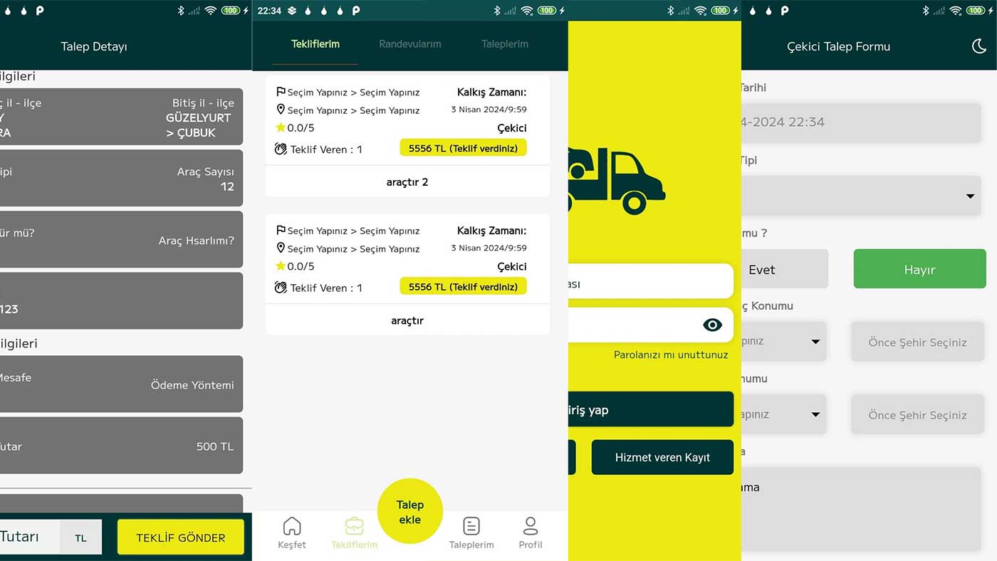Carrier and Customer Meeting Application